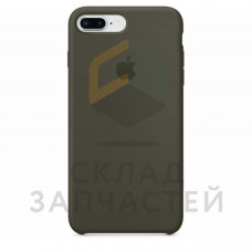 Cиликоновый чехол накладка (цвет - Cocoa), Копия высокого качества, оригинал Apple sam2000888911618