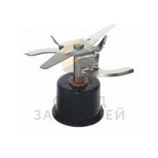 Соединение стакана блендера с ножом, черное, для MMB6.., оригинал Bosch 12011427