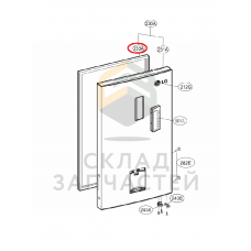 Прокладка дверная в сборе, оригинал LG ADX73591406