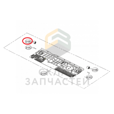 Колесико холодильника. Устанавливается на основание холодильника, оригинал LG MHA62513601