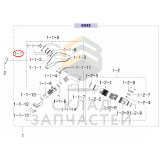 Ручка в сборе, оригинал Samsung DJ97-02086A