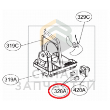 Демпфер мотора вентилятора из вулканизированной резины, оригинал LG 5040JJ2001A