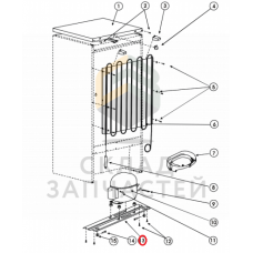 ПОПЕРЕЧИНА КОМПРЕССОРА, оригинал Indesit C00855063