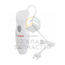 Привод блендера в сборе, белый, 350Вт, для MSM6B.., оригинал Bosch 00641794