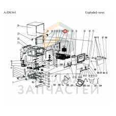 SIPHON + ТРУБКА ПОДАЧИ, оригинал Indesit C00286381