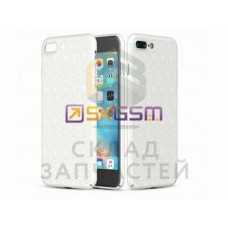 Ультратонкий чехол Baseus Plaid Case (материал:пластик) (цвет: White), оригинал Apple sam6953156259454