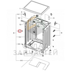 Направляющая, оригинал Samsung DC61-01901A