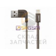 USB кабель (цвет - Black), аналог, оригинал Apple sam6954851259398