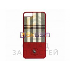 Чехол накладка SANTA BARBARA Plaide (цвет: Red), оригинал Apple sam6957879410048